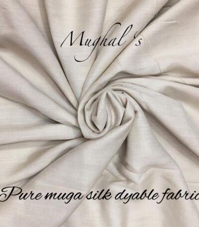 Pure Muga Silk Dyable Fabrics