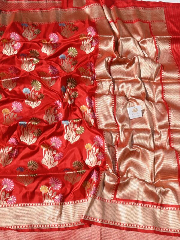 Pure Silk Katan meena Saree By Handloom